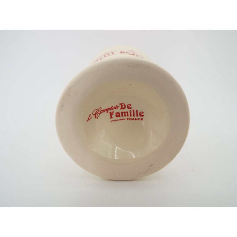 Pair of Le Comptoir De Famille France Le Petit De'Jeuner Egg Cups - Picture 9 of 9